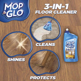 Mop & Glo Citrus Scent Floor Cleaner Liquid 32 oz
