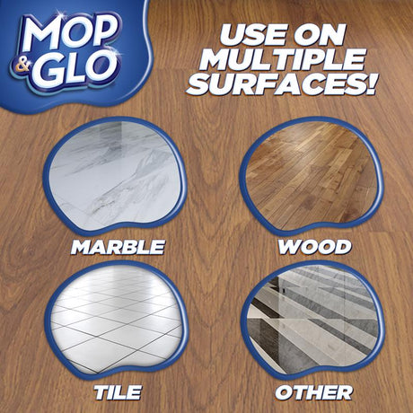 Mop & Glo Citrus Scent Floor Cleaner Liquid 32 oz
