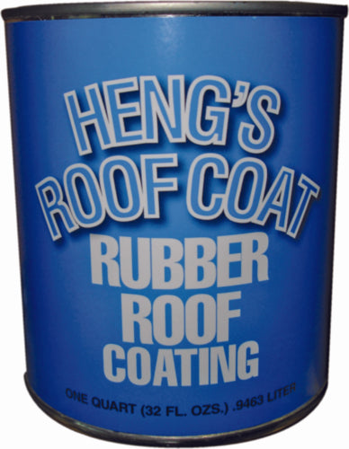 QUART RUBBER ROOF COATING WHT