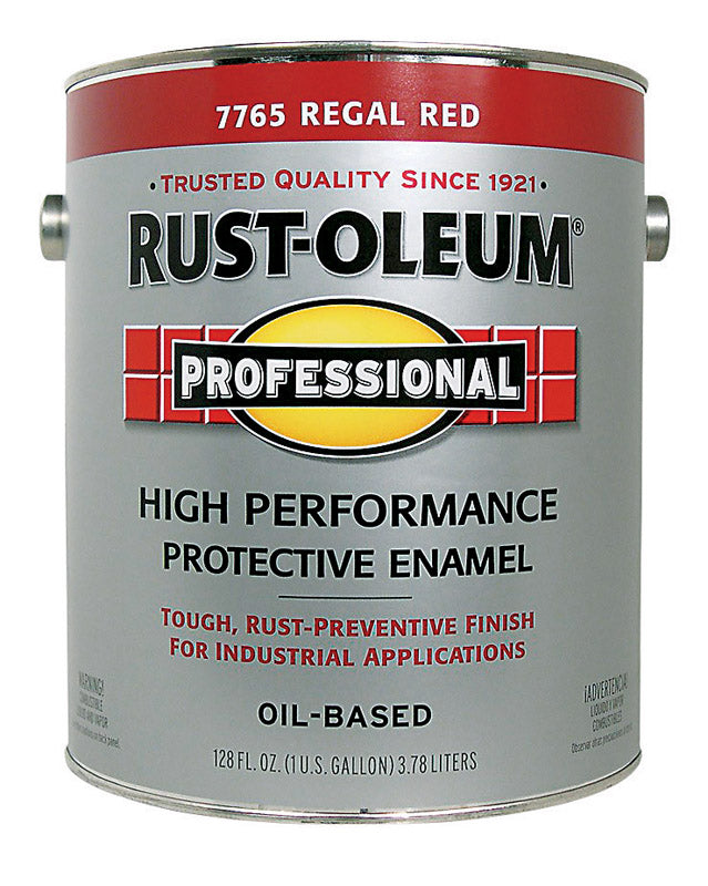 RUST-OLEUM PROFESSIONAL 215965 Protective Enamel, Gloss, Regal Red, 1 gal Can, Pack of 2