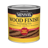 Minwax Wood Finish Semi-Transparent Red Mahogany Oil-Based Penetrating Wood Stain 1/2 pt, Pack of 4
