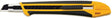 OLFA 1075449 Utility Knife, 9 mm W Blade, Stainless Steel Blade, Cushion-Grip Handle
