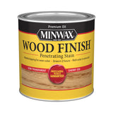 Minwax Wood Finish Semi-Transparent Cherry Oil-Based Penetrating Wood Stain 1/2 pt, Pack of 4