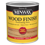Minwax Wood Finish Semi-Transparent Cherry Oil-Based Penetrating Wood Stain 1 qt, Pack of 4