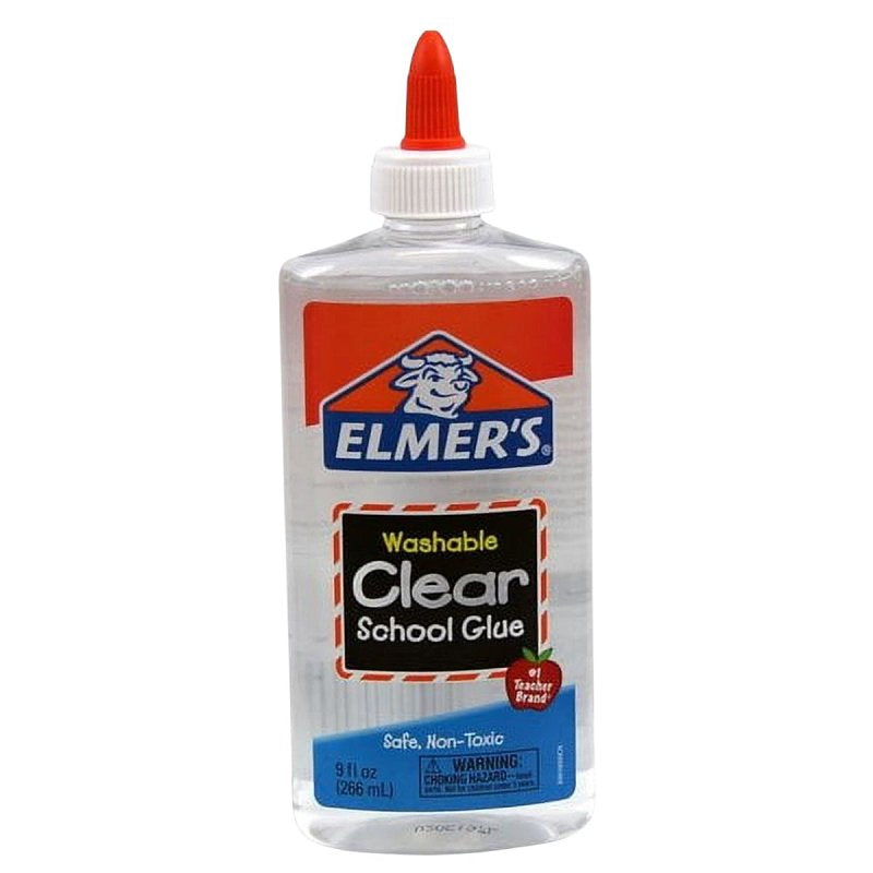 Elmers E309 School Glue, Clear, 9 oz