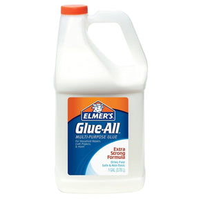 Elmers Glue-All E1326 All Purpose Glue, White, 1 gal