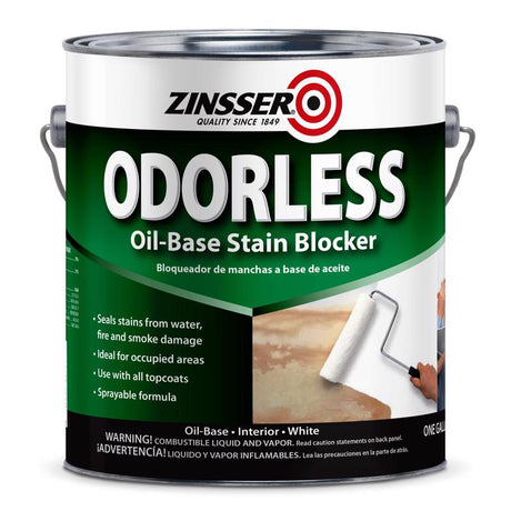 Zinsser White Flat Primer 1 gal, Pack of 2