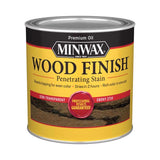 Minwax Wood Finish Semi-Transparent Ebony Oil-Based Penetrating Wood Stain 1/2 pt, Pack of 4