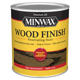 Minwax Wood Finish Semi-Transparent Ebony Oil-Based Penetrating Wood Stain 1 qt, Pack of 4