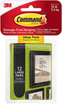 PIC HANGING STRIP BLACK L 15LB