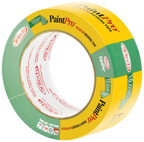 Cantech 309-48 Masking Tape, 55 m L, 48 mm W, Crepe Paper Backing, Green