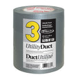Cantech 38300 383354850 Duct Tape Roll, 50 m L, 48 mm W, Polyethylene Backing, Gray
