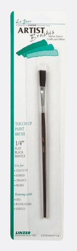 Linzer 1/4 in. Flat Touch-Up Paint Brush, Pack of 12