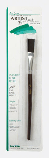Linzer 3/4 in. Flat Touch-Up Paint Brush, Pack of 12