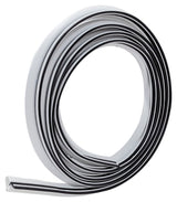 Frost King ES184W Weatherstrip, 3/4 in W, 1/2 in Thick, 7 ft L, PVC, White