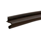 Frost King ES181B25 Door Weatherseal, 3/4 in W, 1/2 in Thick, 81 in L, PVC, Brown
