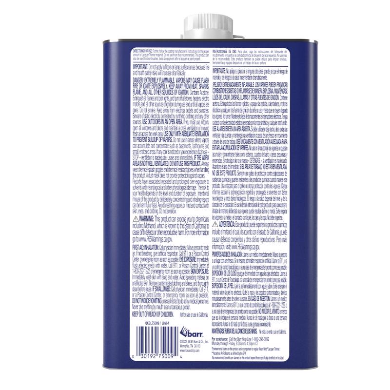 Klean Strip Green Lacquer Thinner 1 qt, Pack of 6