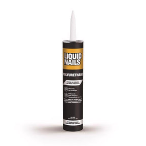 Liquid Nails Polyurethane Polyurethane Construction Adhesive 10 oz, Pack of 12