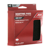 Ace 2 Grade Medium/Coarse Cleaning and Scuffing Pad 2 pk, Pack of 5