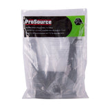 ProSource SH-S05-PS L-Hinge, 7-3/4 x 4-7/8 x 2-1/8 in, Black, Screw Mounting