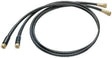 UFLEX Hydraulic OB Hose Kit With Pre-Crimped Brass Fittings and Bend Restrictors on Both Ends (2 Per Pack)