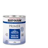 Rust-Oleum Marine Coatings Wood & Fiberglass White Primer 1 qt