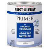 Rust-Oleum Marine Coatings Wood & Fiberglass White Primer 1 qt