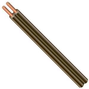CCI 601266607 Lamp Cord, 16 AWG Wire, 2-Conductor, 250 ft L, Copper Conductor, PVC Insulation, Light Brown Sheath, 13 A