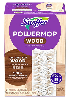 Swiffer PowerMop Series 81914 Mopping Pad Refill, Pack of 2