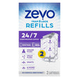 Zevo 818135017615 Flying Insect Trap Refill Cartridge, Odorless, 7 in L Trap, 4 in W Trap