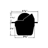 Explorer Flush Mt. Compass, Black