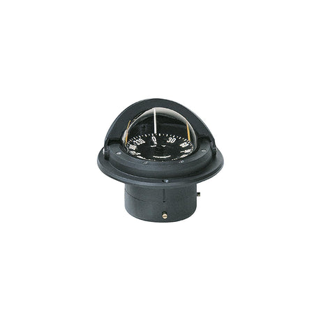 Voyager Compass-Flush Mount, Flat Dial, Black