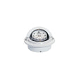 Voyager Compass-Flush Mount, Combi Dial, White