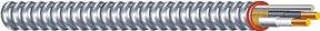Southwire Duraclad 55274901 Armored Cable, 12 AWG Cable, 2-Conductor, 250 ft L, Copper Conductor, THHN/THWN Insulation