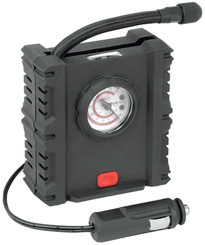 Genuine Victor 500 Series 22-1-30500-8 Tire Inflator, 12 V, 1 to 50 psi Pressure, Dial, ABS, Black/Red