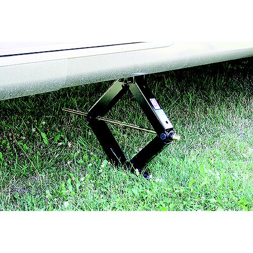 Bal Products 24003D Black 30" 5,000 lb Capacity Scissor Jack for RV Trailers - Pair