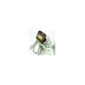 Bal Products 28015 X-Chock Padlock for RV Trailer Tire Locking Chocks &amp; X-Tended Fit X-Chock
