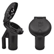 Attwood 99DFPVAB1S Angled Gas Deck Fill For Pressure Release Systems, Black Plastic Cap