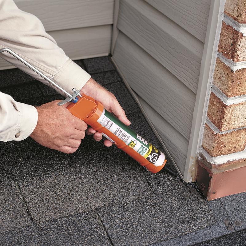 DAP Low Luster Black Asphalt Roof Sealant 10.1 oz, Pack of 12