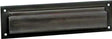 Schlage SC620B-716 Mail Slot, 3-1/2 in L, 13 in W, Brass