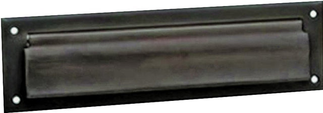 Schlage SC620B-716 Mail Slot, 3-1/2 in L, 13 in W, Brass