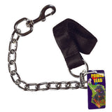 PDQ Power Lead Silver Chain Lead Steel Dog Leash Small/Medium