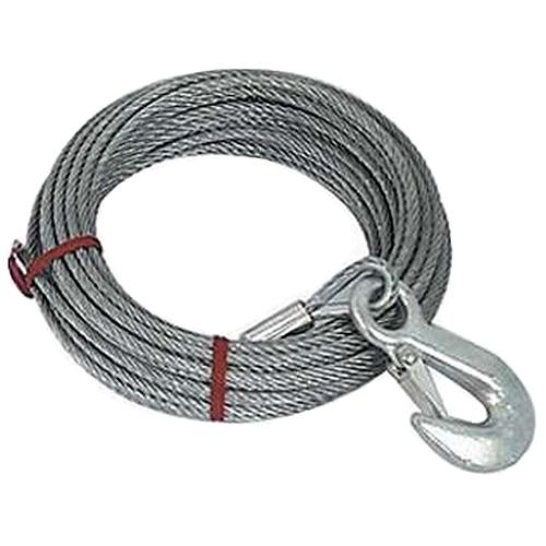 Powerwinch P7185400AJ Cable With Hook, 7/32" x 50'