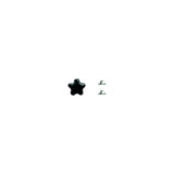BLK KNOB WITH T-SERT