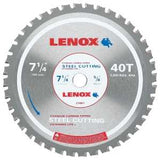 Lenox 21894KST714040CT Circular Saw Blade, 7-1/4 in Dia, 5/8 in Arbor, 40-Teeth, Carbide Cutting Edge