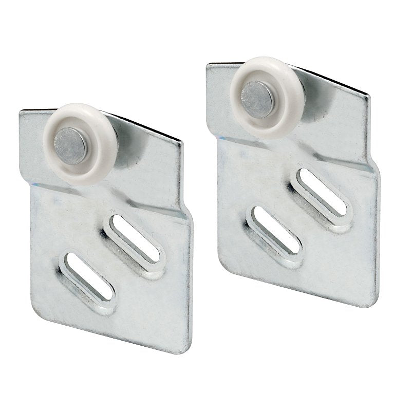 Prime-Line N 6667 Roller Assembly, 7/8 in Dia Roller, Steel, 2-Roller, 90 lb