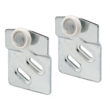 Prime-Line N 6667 Roller Assembly, 7/8 in Dia Roller, Steel, 2-Roller, 90 lb