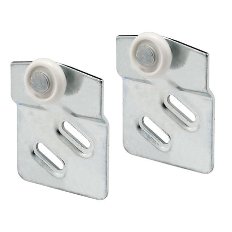Prime-Line N 6667 Roller Assembly, 7/8 in Dia Roller, Steel, 2-Roller, 90 lb
