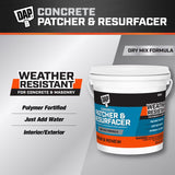 DAP Concrete Resurfacer 10 lb Gray, Pack of 4