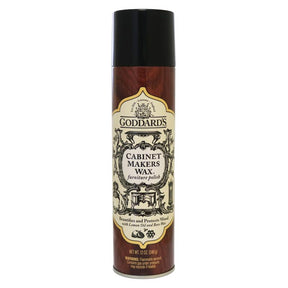 Goddard's Cabinet Makers Wax Lemon Scent Fine Furniture Cleaner and Polish 12 oz Spray, Pack of 6